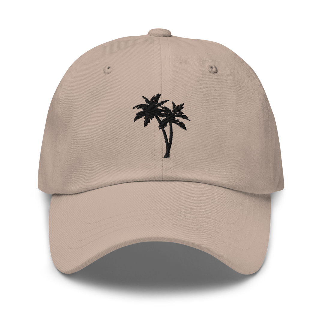 Palm Tree Dad Hat - Music Travel Love
