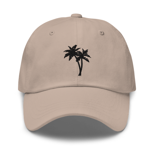 Palm Tree Dad Hat - Music Travel Love