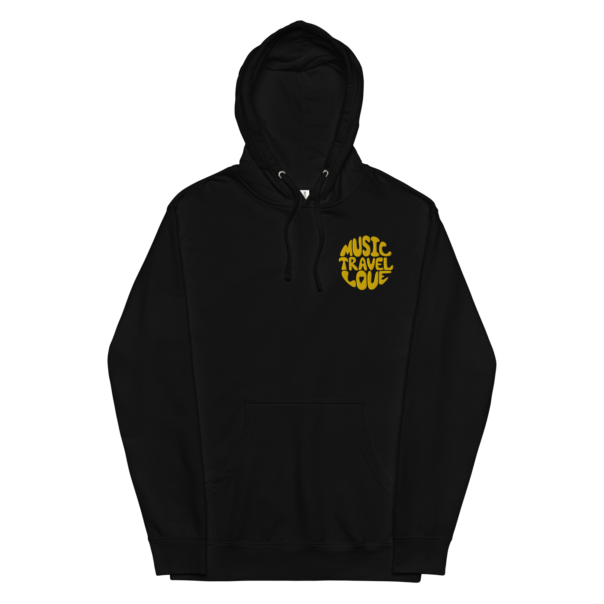 MTL Retro Embroidered Hoodie - Music Travel Love