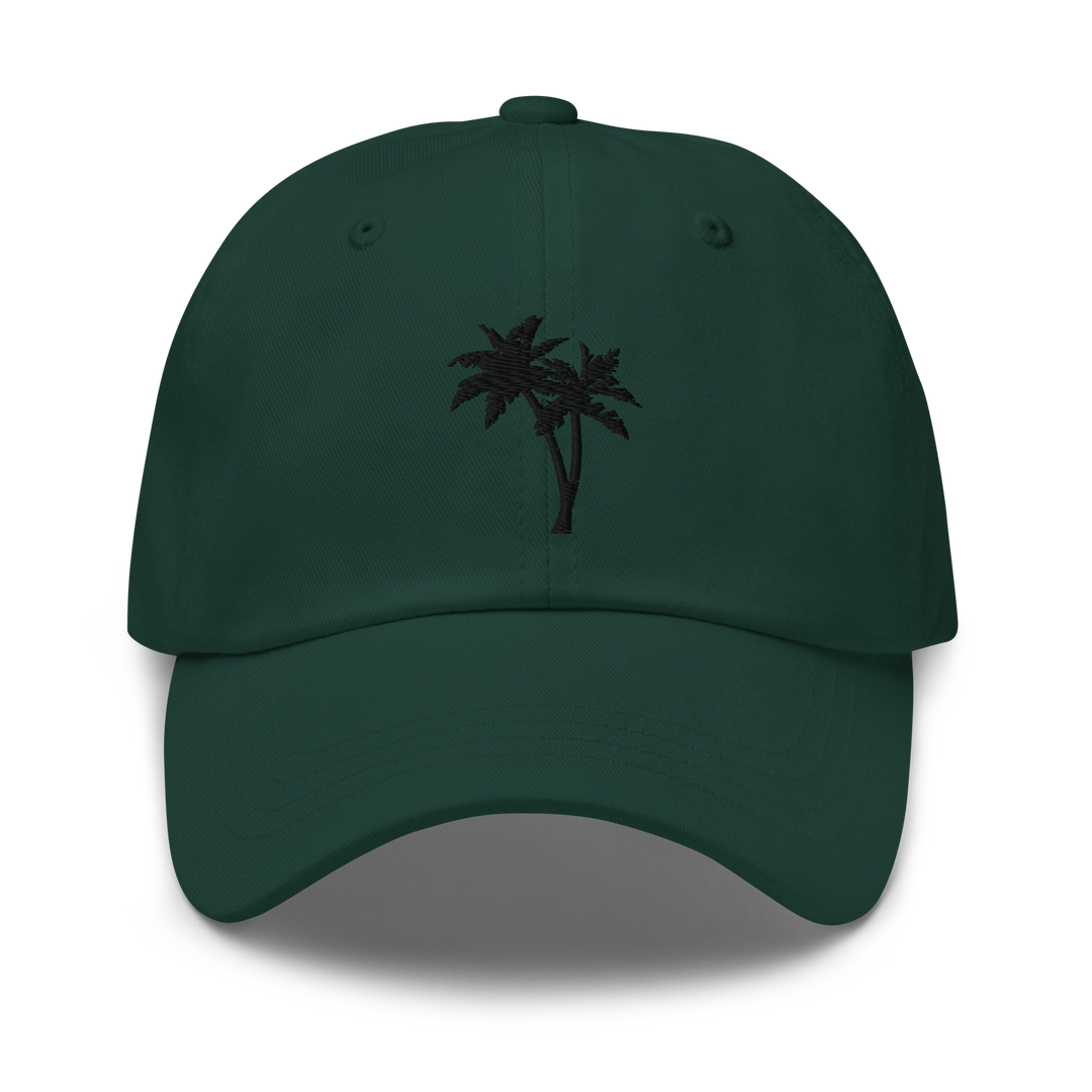 Palm Tree Dad Hat - Music Travel Love