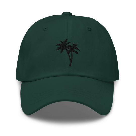 Palm Tree Dad Hat - Music Travel Love