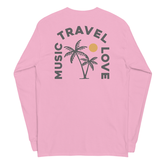 Palm & Sun Long Sleeve - Music Travel Love