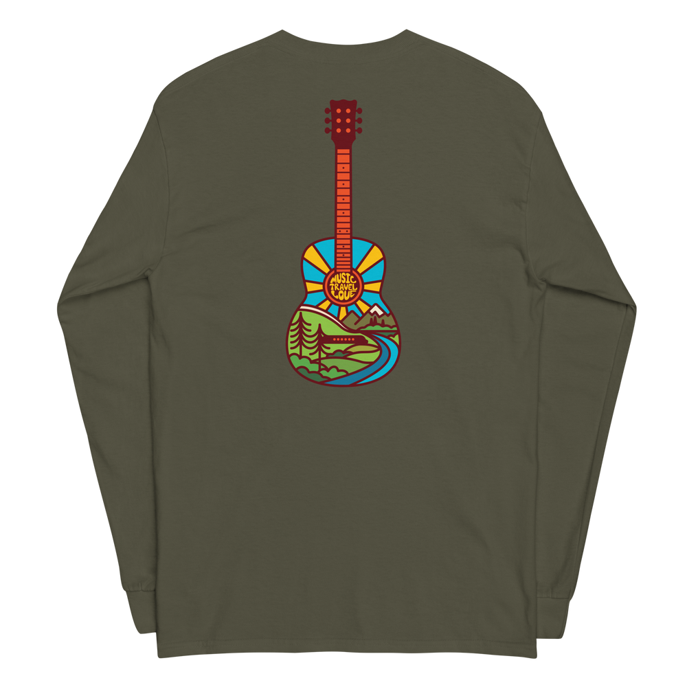 Nature Guitar Long Sleeve - Music Travel Love