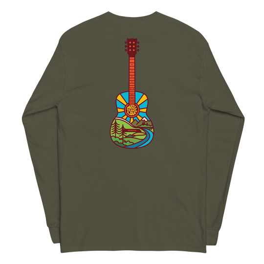 Nature Guitar Long Sleeve - Music Travel Love