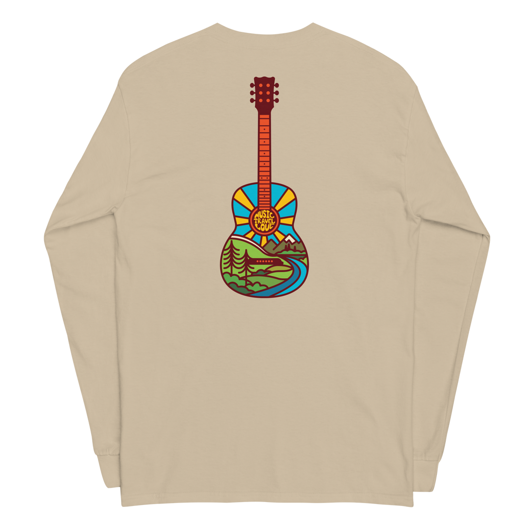 Nature Guitar Long Sleeve - Music Travel Love