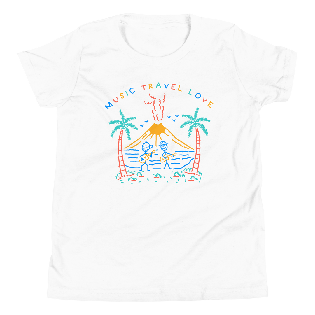 Kids Volcano Sketch - Music Travel Love