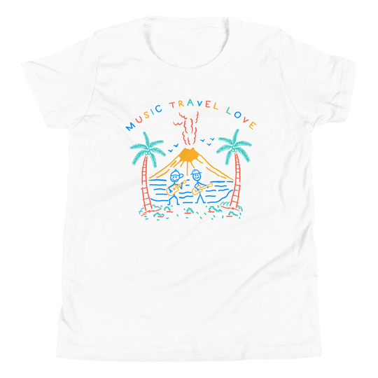 Kids Volcano Sketch - Music Travel Love