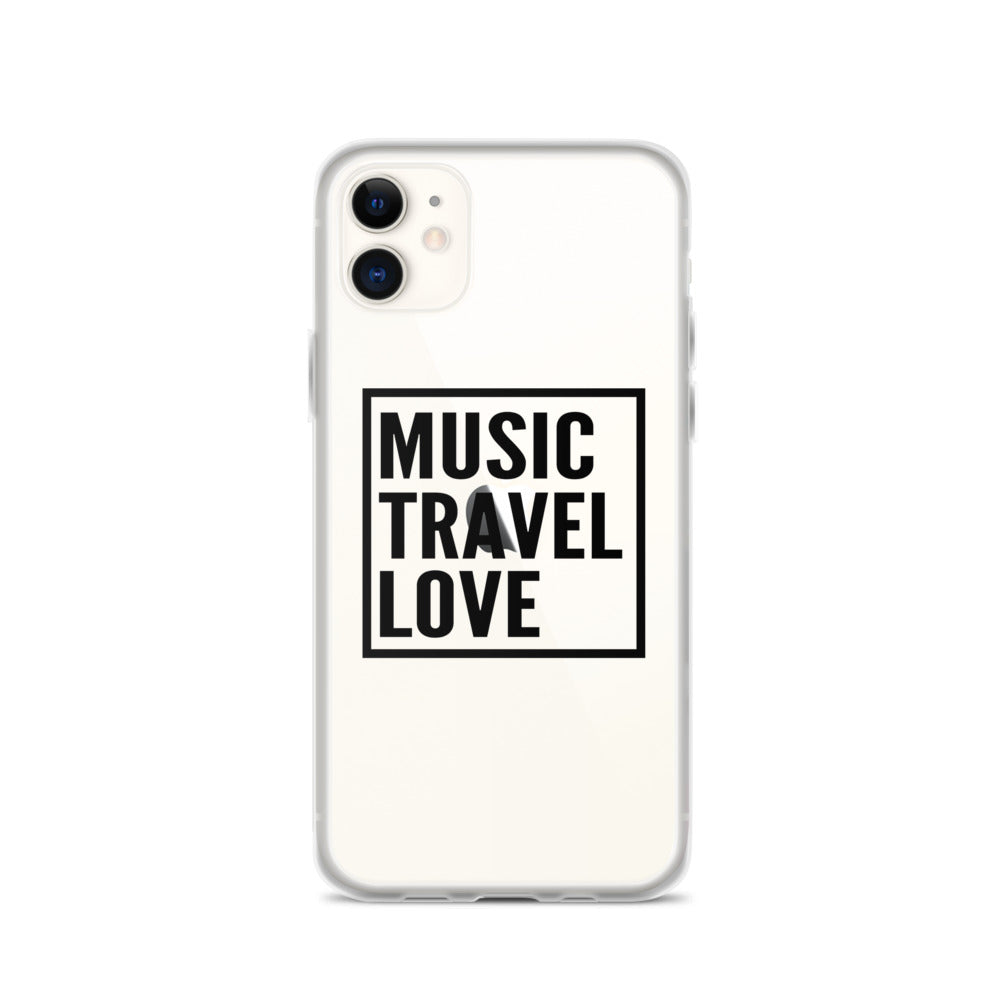 Music Travel Love IPhone Case - Music Travel Love