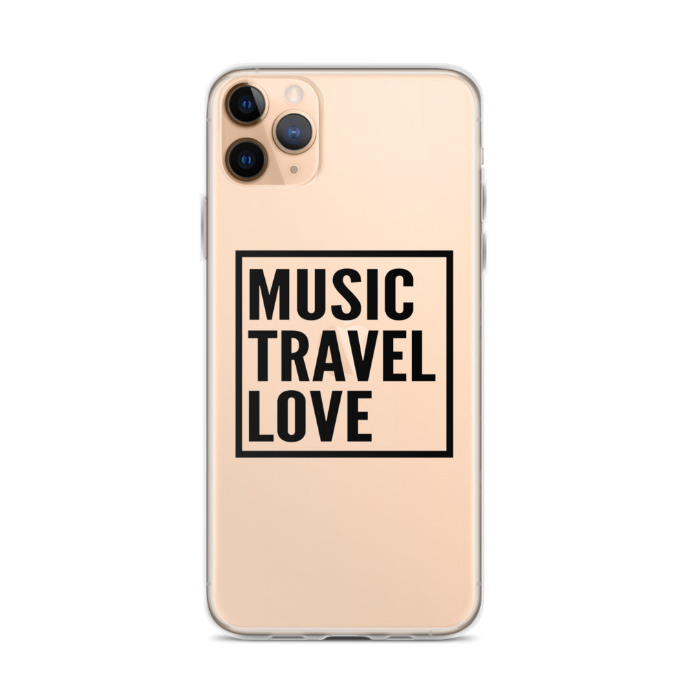 Music Travel Love IPhone Case - Music Travel Love