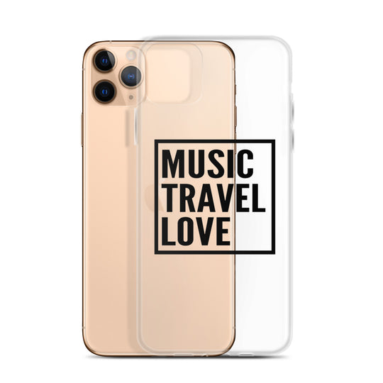 Music Travel Love IPhone Case - Music Travel Love