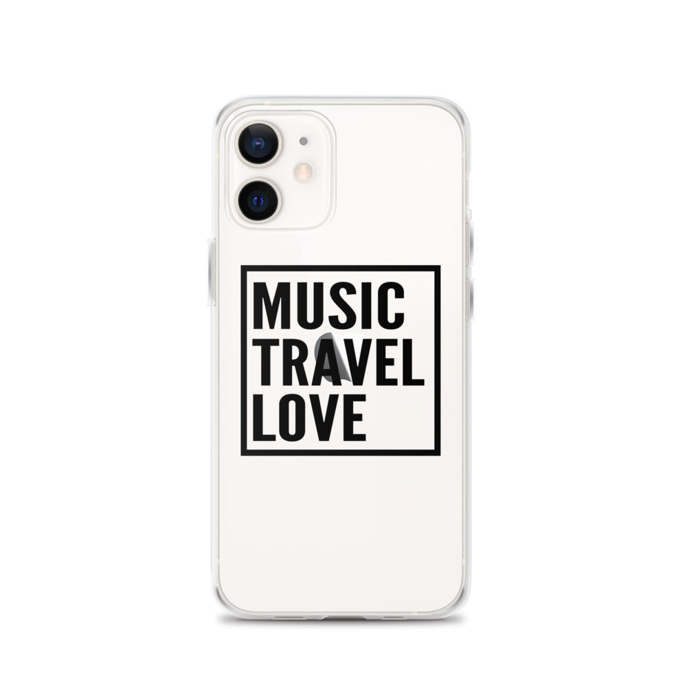 Music Travel Love IPhone Case - Music Travel Love