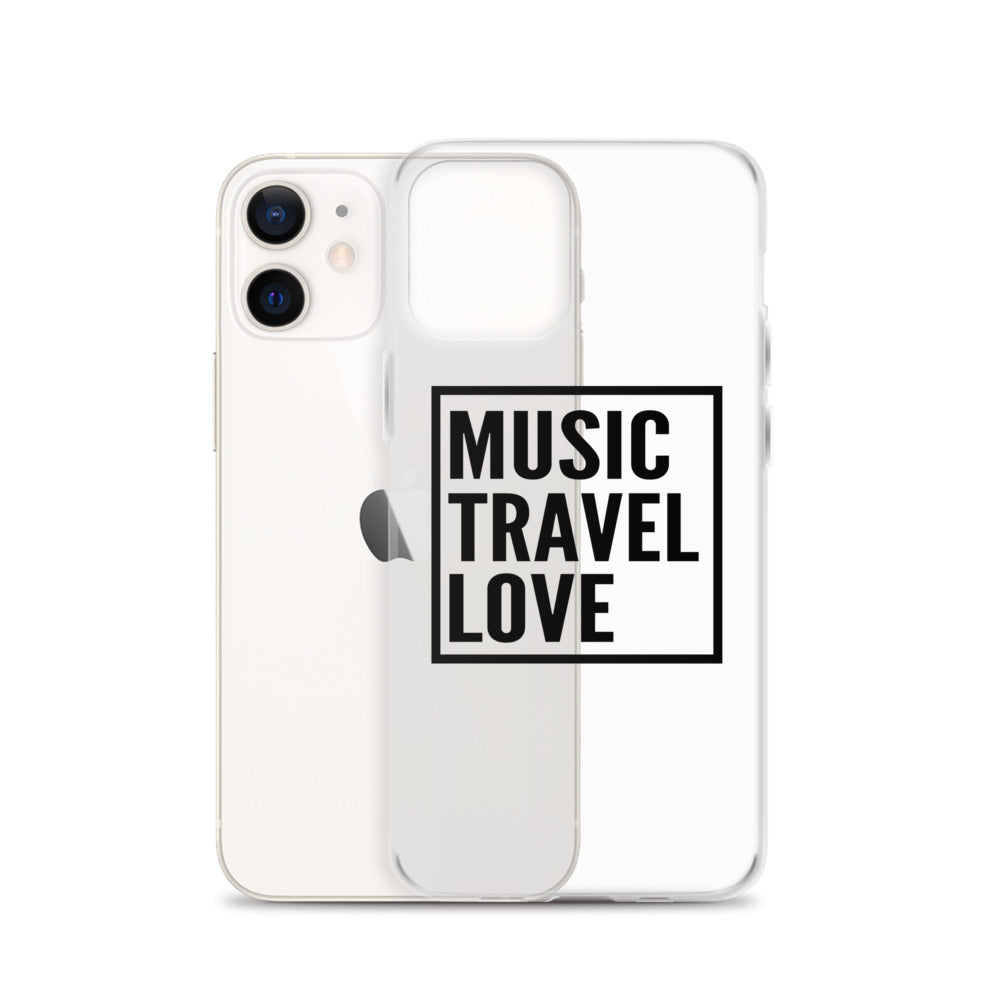 Music Travel Love IPhone Case - Music Travel Love