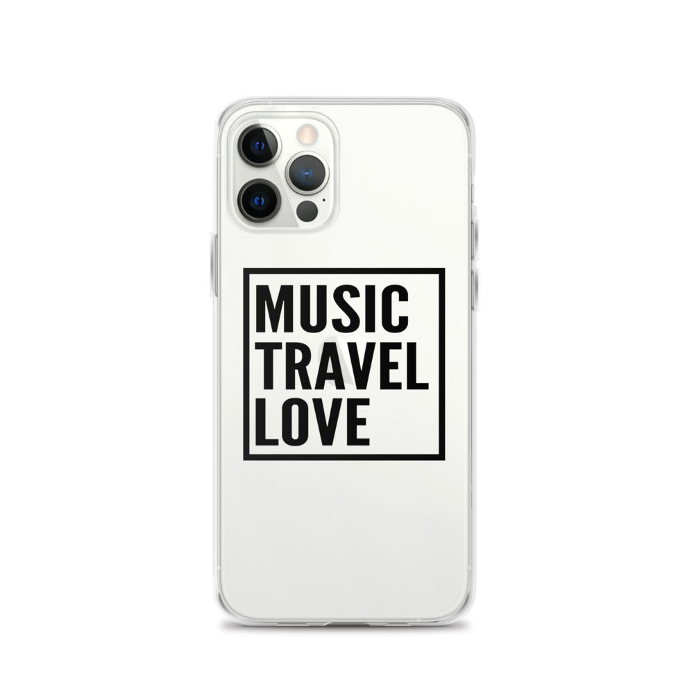 Music Travel Love IPhone Case - Music Travel Love