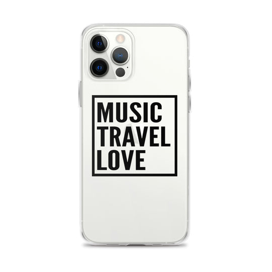 Music Travel Love IPhone Case - Music Travel Love