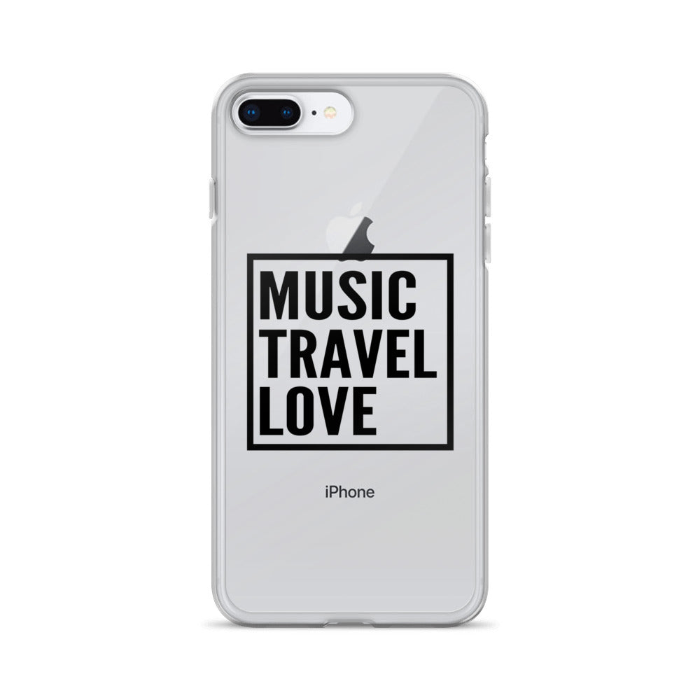 Music Travel Love IPhone Case - Music Travel Love